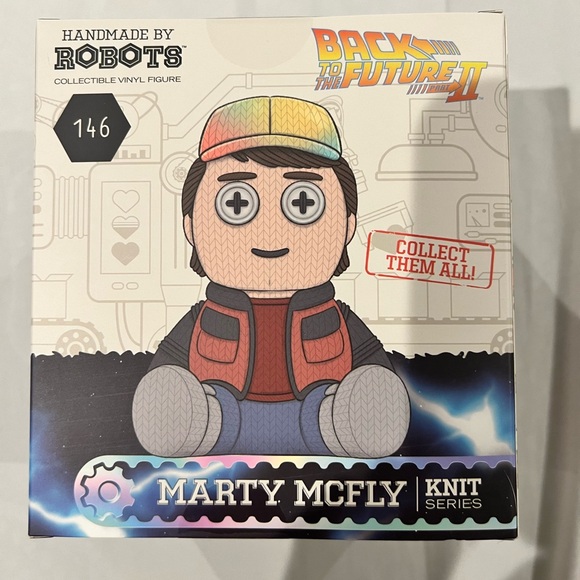 Handmade by Robots Back to the Future II Marty McFly Collectible Vinyl Figure - Picture 4 of 6